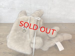 画像1: 2025秋冬 　GTH　オメカシ ウサギ マフラー　3；グレー　サイズ；F (1)