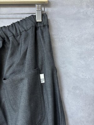 画像4: MakeYourDay　　無地タックバルーンパンツ　(おとなサイズ)　　カラー；チャコール (4)