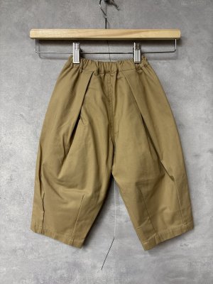 画像3: MakeYourDay　　無地タックバルーンパンツ（キッズサイズ）　　　カラー；ベージュ (3)