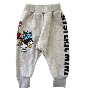 画像1: MY FIRST HYSTERIC　THE WHITE WORLD WITH J 10分丈 スウェットパンツ　　18；グレートップ (1)