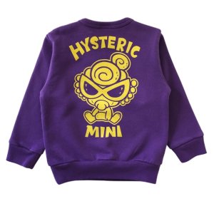 画像2: MY FIRST HYSTERIC　PUFF PUFF ALLSTAR 裏毛トレーナー　30；パープル (2)