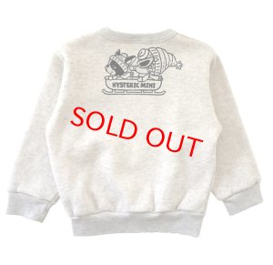 画像2: MY FIRST HYSTERIC　THE WHITE WORLD WITH J 裏毛トレーナー   16；オートミール (2)