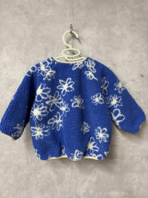 画像3: OCEAN&GROUND 　Jr.ジャガードボアジャンパー　　カラー；ブルー　　サイズ；90 (3)