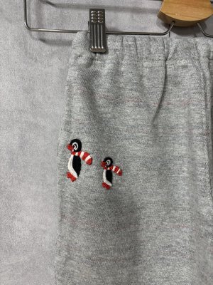 画像3: 2025秋冬　DENIMDUNGAREE　  インレイウラボーダー PENNIE PN　　3；グレー (3)