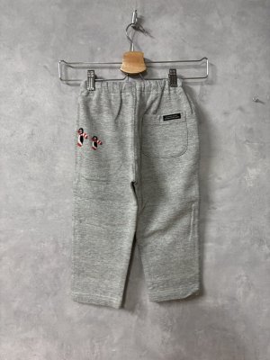 画像4: 2025秋冬　DENIMDUNGAREE　  インレイウラボーダー PENNIE PN　　3；グレー (4)