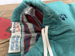 画像5: 2025秋冬　DENIMDUNGAREE　  インレイウラボーダー PENNIE PN　　28；ライトグリーン (5)