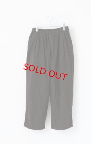 画像1: Veritecoeur    ウールタックパンツ　　BROWN　　サイズ；F (1)