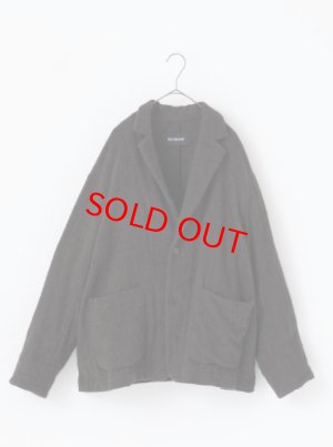 画像1: Veritecoeur    ウールテーラードジャケット　　BROWN　　サイズ；F (1)