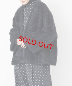 画像5: Veritecoeur    　リネンウールショールジャケット　サイズ；F (5)