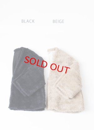 画像1: Veritecoeur    　リネンウールショールジャケット　サイズ；F (1)