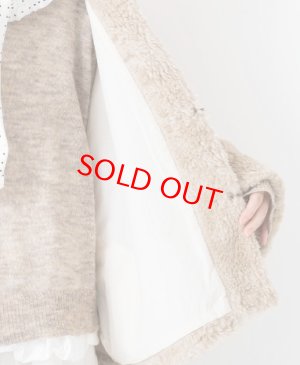 画像4: Veritecoeur    　リネンウールショールジャケット　サイズ；F (4)