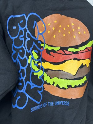 画像4: 2025秋冬　GC　 ウラケ GROOVY BURGERS スウェット　　2；黒 (4)