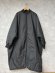 画像1: LILOU+LILY　　 QUILTING REVERSIBLE DOLMAN COAT   ブラック　　 　size:38  (1)