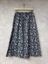 画像5: LILOU+LILY　　 LIBERTY TANA LAWN CAT  スカート　ネイビー　　サイズ；38 (5)