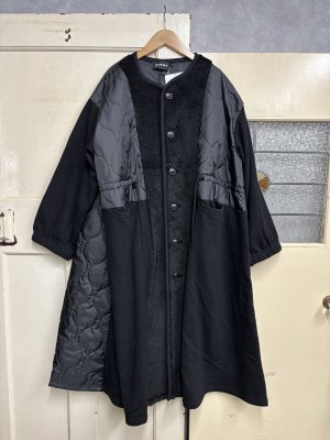 画像1: gomme　　コート　　2；ブラック　サイズ；M (1)