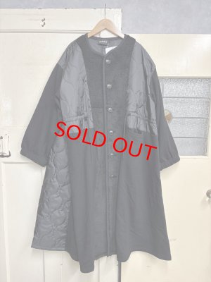 画像1: gomme　　コート　　2；ブラック　サイズ；M (1)