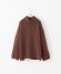 画像1: Veritecoeur    ハンドニットハイネックプルオーバー　BROWN     サイズ；F (1)
