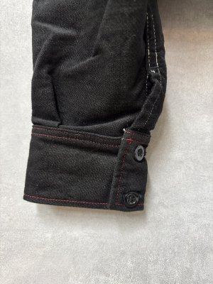 画像6: 2025秋冬　MARET(マレ)  　Maret Souvenir Cropped Shirt　　2；黒　　サイズ；1 (6)