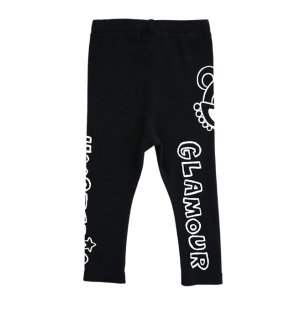 画像2: MY FIRST HYSTERIC　SELFISH BABY 10分丈 レギンス　　10；ブラック (2)