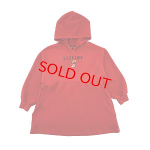 画像1: Hystericmini　ANGEL MINI 羽付き 裏毛ワンピース　　20:レッド (1)