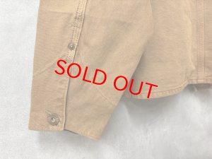 画像6: 2025秋冬　MARET(マレ)  オーガニックダックワーク ONワークジャケット　　16:ベージュ (6)