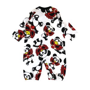 画像2: MY FIRST HYSTERIC　PANADA MANIA総柄2WAYALL　　04:ホワイト　　サイズ；F(60-70) (2)