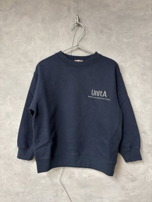 画像1: ☆DENIMDUNGAREE　　ウラケ　UnitA　スウェット　　4:紺 (1)