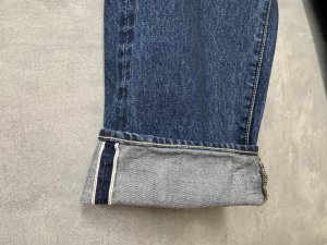 画像4: 2025秋冬　MARET(マレ)  セルビッチデニム5ポケットパンツ    14;ブルー (4)