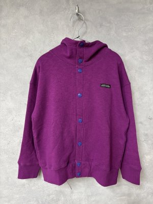 画像1: 2025秋冬　DENIMDUNGAREE　  ウラケ ワッペン フーディ JK　12；パープル (1)