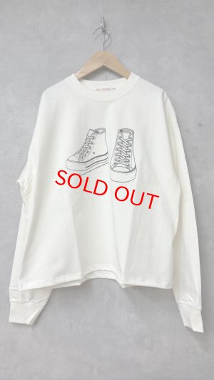 画像1: ALL HOURS 　　8.1oz HEAVY COTTON SHOES  A:natural   サイズ:1 (1)