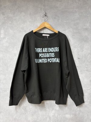 画像1: ALL HOURS 　　トレーナー　　D.Charcoal　 　　サイズ:1 (1)