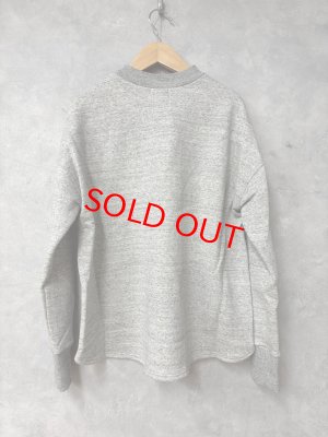 画像4: 2026　セビアンフェ　　裏起毛 ジップ付きスウェット　　　20；GRAY　　 サイズ:1 (4)