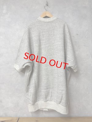 画像5: 2026　C'est Bien Fait　　裏起毛スウェットカーディガン　　　22；CHARCOAL GRAY　　 サイズ:1 (5)