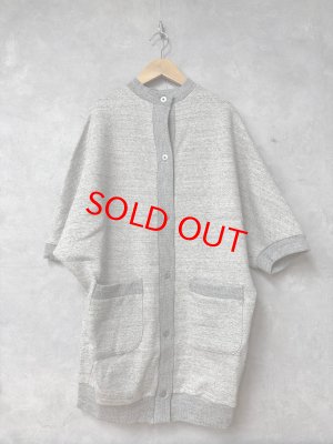 画像1: 2026　セビアンフェ　　裏起毛スウェットカーディガン　　　20；GRAY　　 サイズ:1 (1)