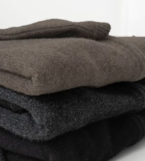 画像6: Veritecoeur     フーディージップニット　BROWN    サイズ；F (6)