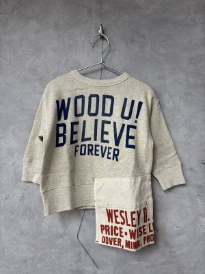 画像1: 2025秋冬　DENIMDUNGAREE　　ウラケ エプロン スウェット　11；生成 (1)