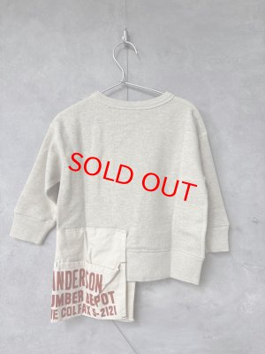 画像4: 40%off  DENIMDUNGAREE　　ウラケ エプロン スウェット　11；生成 (4)