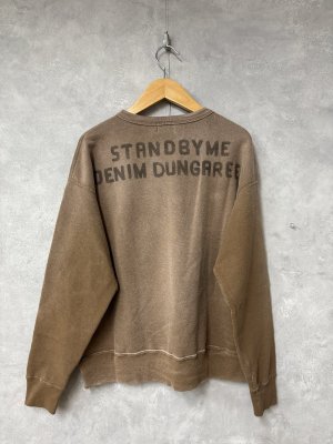 画像4: 2025秋冬　DENIMDUNGAREE　 Vintage Fleece SNOOPY Pocket Sweatshirt　　　7；茶 (4)