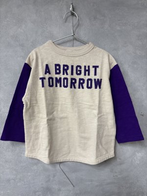 画像1: DENIMDUNGAREE　テンジク TOGETHER TEE　　16；ベージュ (1)