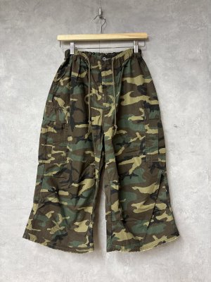 画像1: 2025秋冬　DENIMDUNGAREE　Army Ripstop Cropped Pants(LADIES)　　7；茶　サイズ；01 (1)