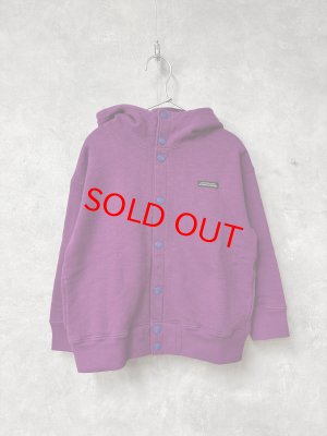 画像1: 2025秋冬　DENIMDUNGAREE　  ウラケ ワッペン フーディ JK　12；パープル (1)