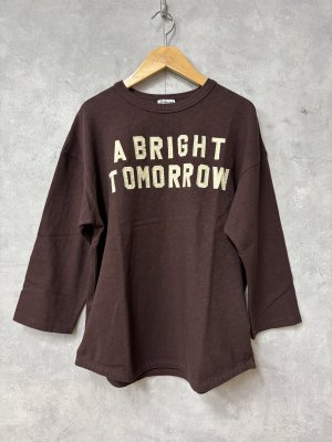 画像1: 2025秋冬　DENIMDUNGAREE　テンジク TOGETHER TEE　　2；黒　　サイズ；02 (1)