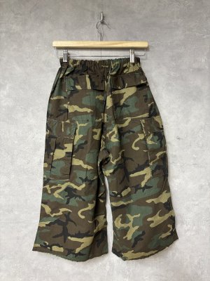 画像4: 2025秋冬　DENIMDUNGAREE　Army Ripstop Cropped Pants(LADIES)　　7；茶　サイズ；01 (4)