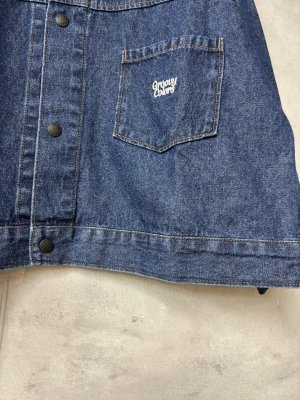 画像2: 2026春夏　　GC　 8ozデニム SKATE DOG ワイド JK　　4；紺 (2)