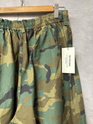 画像5: Veritecoeur     ワイドベーカーパンツ　camo  サイズ；F (5)