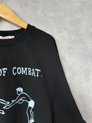 画像2: ALL HOURS 　　8.8oz　Swest WRESTLING 　C.BLACK   サイズ:1 (2)