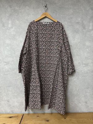 画像1: LILOU+LILY 　60LAWN　RIPPLE WIDE TUNIC　　size:38 (1)