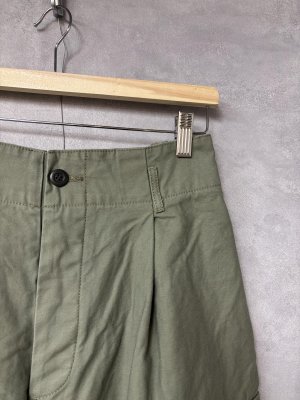 画像2: Veritecoeur     ワンサイドPパンツ　　khaki　   (2)