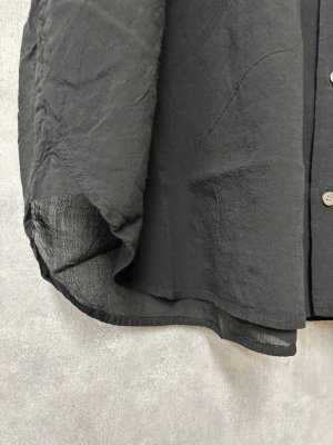 画像3: Veritecoeur     フリルノースリーブ　　aq black　    サイズ；F (3)