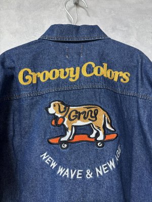 画像3: 2026春夏　　GC　 8ozデニム SKATE DOG ワイド JK　　4；紺 (3)